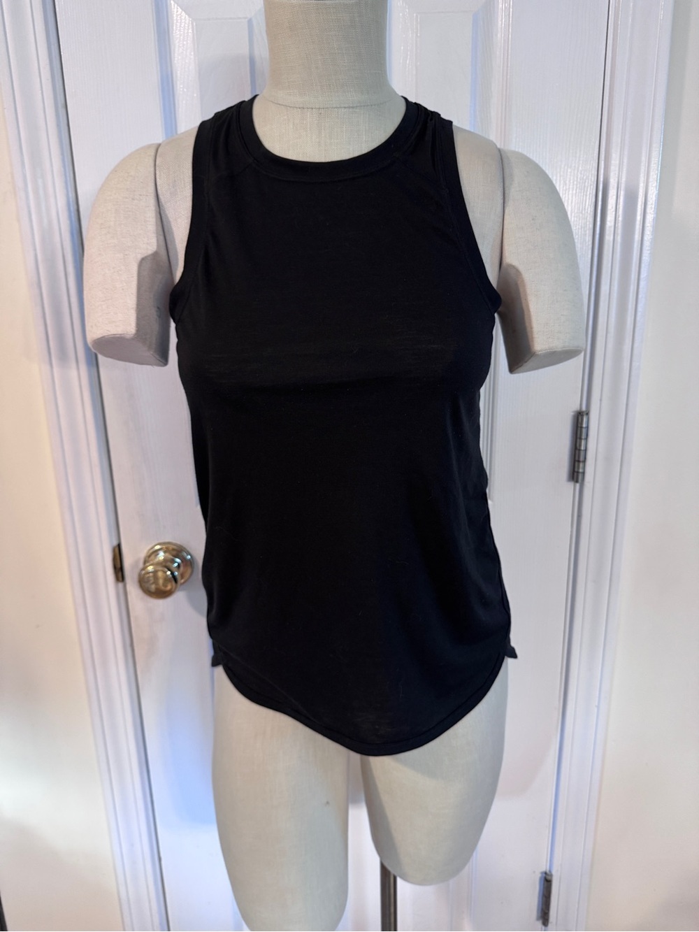 Sweaty Betty Black Athletic Tank Top XS Workout Gym Running Yoga Activewear